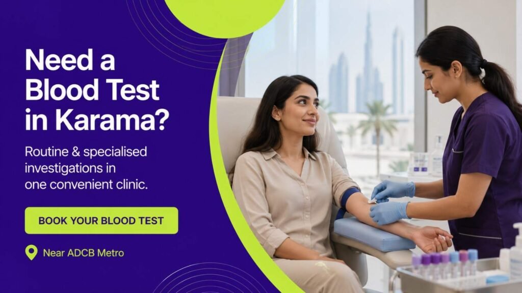 Blood Test in Karama Dubai