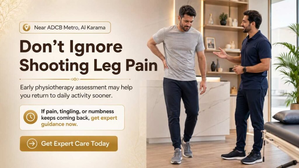 Sciatica Physiotherapy in Karama Dubai